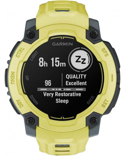 Смарт-годинник Garmin Instinct E 45mm Electric Lime with Electric Lime Band (010-02933-01)