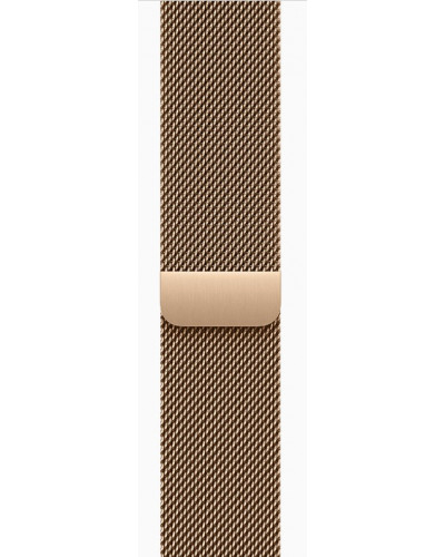 Смарт-годинник Apple Watch Series 10 GPS + Cellular 46mm Gold Titanium Case w. Gold Milanese Loop - M/L (MX003)