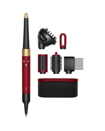 Мультистайлер Dyson Airwrap i.d. multi-styler and driver Curly+Coily Red Velvet/Gold (596928-01)
