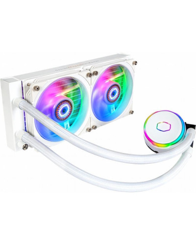 Водяне охолодження Cooler Master MasterLiquid PL240 Flux White Edition (MLY-D24M-A23PZ-RW)