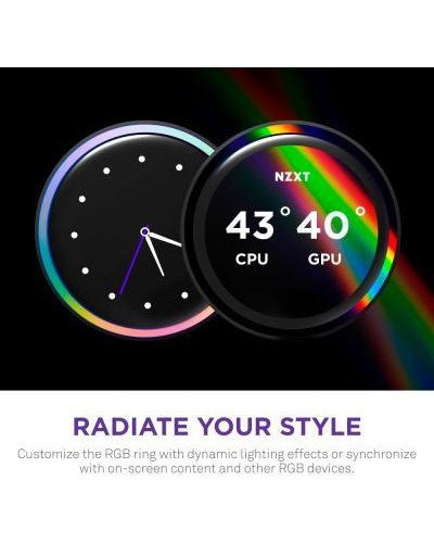 Водяне охолодження NZXT Kraken Elite 240 RGB 2024 Matte Black (RL-KR24E-B2)