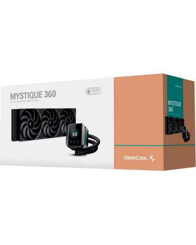 Водяное охлаждение Deepcool MYSTIQUE 360 Black (R-LX750-BKDSNMP-G-1)