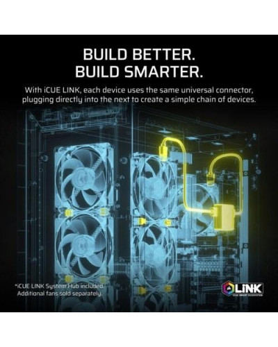 Водяне охолодження Corsair iCUE LINK TITAN RX RGB Black (CW-9061018-WW)