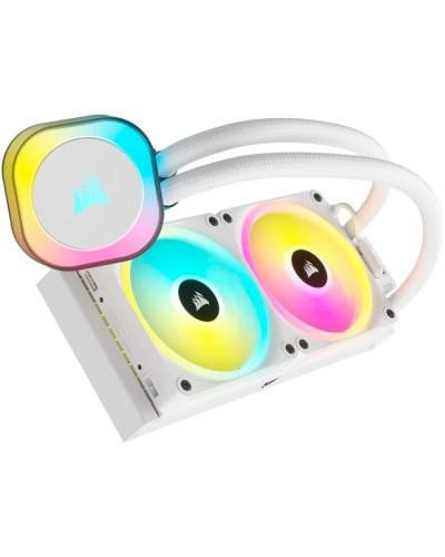 Водяное охлаждение Corsair iCUE LINK H100i RGB White (CW-9061005-WW)