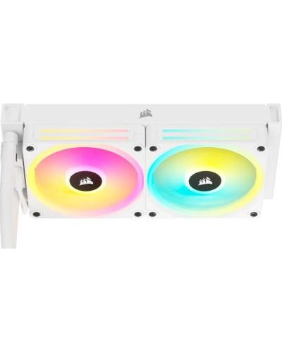 Водяное охлаждение Corsair iCUE LINK H100i RGB White (CW-9061005-WW)