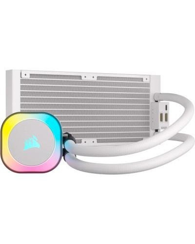 Водяное охлаждение Corsair iCUE LINK H100i RGB White (CW-9061005-WW)