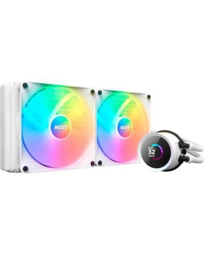 Водяное охлаждение NZXT Kraken Elite 240 RGB White (RL-KR24E-W1)