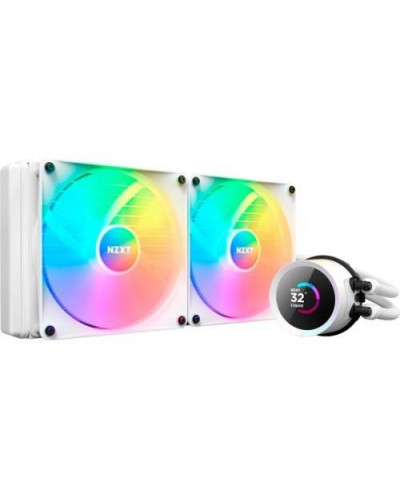 Водяное охлаждение NZXT Kraken 280 RGB White (RL-KR280-W1)