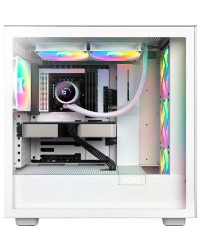 Водяное охлаждение NZXT Kraken 280 RGB White (RL-KR280-W1)