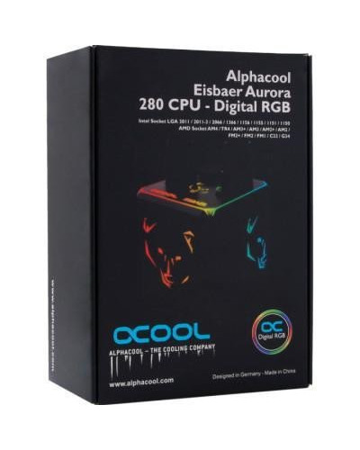 Водяне охолодження Alphacool Eisbaer Aurora 280 CPU Digital RGB (11729)