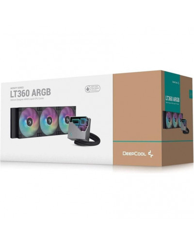 Водяне охолодження Deepcool LT360 ARGB Black (R-LT360-BKAMNC-G-1)