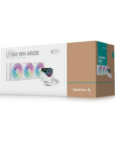 Водяне охолодження Deepcool LT360 ARGB White (R-LT360-WHAMNC-G-1)