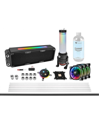 Водяне охолодження Thermaltake Pacific M360 Plus D5 Hard Tube Water Cooling Kit (CL-W218-CU00SW-A)