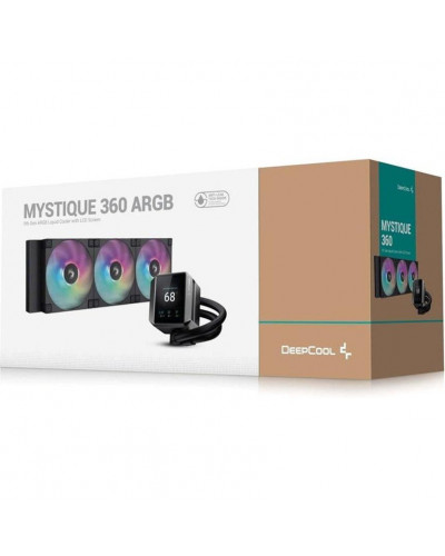 Водяне охолодження Deepcool MYSTIQUE 360 ARGB Black (R-LX750-BKADSNC-G-1)
