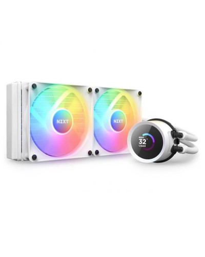 Водяное охлаждение NZXT Kraken 240 RGB White (RL-KR240-W1)