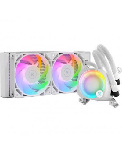 Водяне охолодження EKWB EK-Nucleus AIO CR240 Lux D-RGB White (3831109897843)