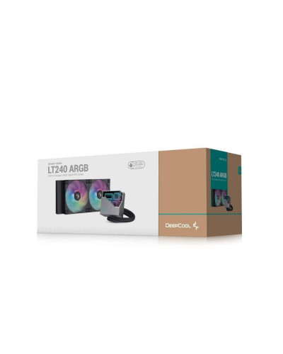 Водяне охолодження Deepcool LT240 ARGB Black (R-LT240-BKAMNC-G-1)