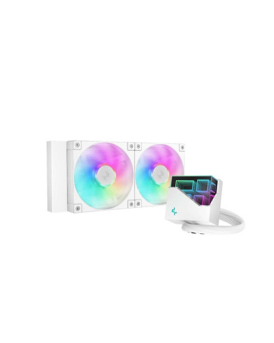 Водяне охолодження Deepcool LT240 ARGB White (R-LT240-WHAMNC-G-1)