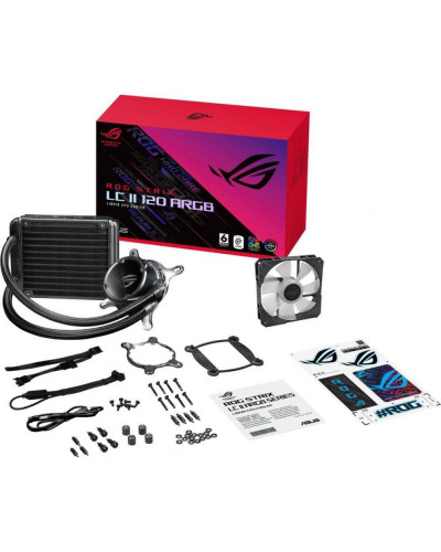 Водяное охлаждение ASUS ROG STRIX LC II 120 ARGB (90RC00D1-M0UAY0)