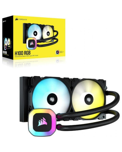 Водяне охолодження Corsair H100 RGB (CW-9060053-WW)