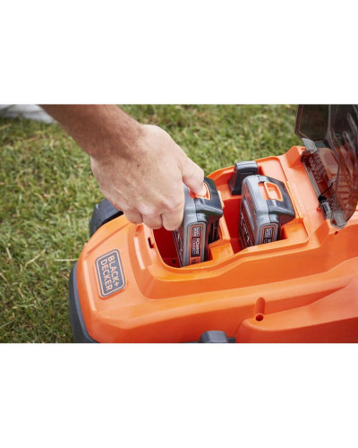 Газонокосарка акумуляторна Black+Decker BCMW3318L2