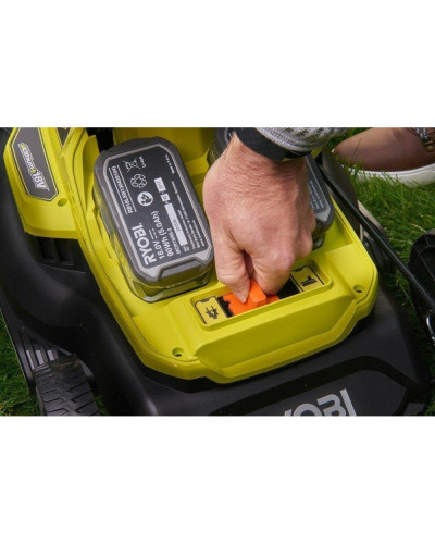 Газонокосарка акумуляторна Ryobi RY18LMH37A-225 Hybrid (5133004671)