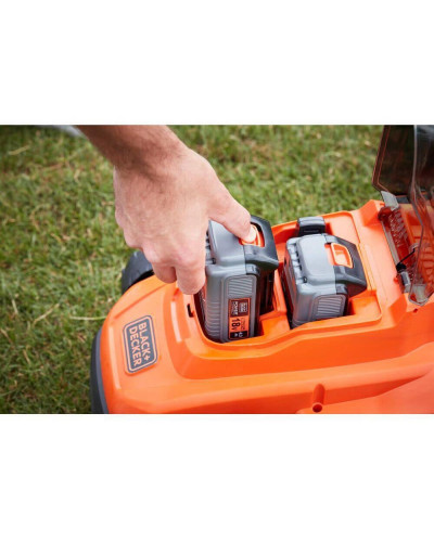 Газонокосилка аккумуляторная Black+Decker BCMW33184L2