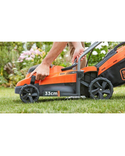 Газонокосилка аккумуляторная Black+Decker BCMW33184L2