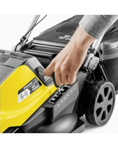 Газонокосилка аккумуляторная Karcher LMO 4-18 Dual Battery Set (1.445-421.0)