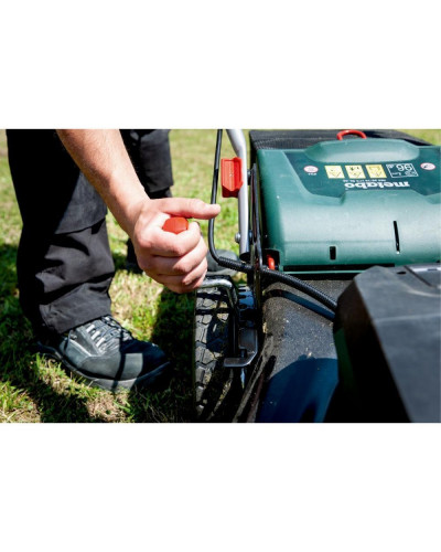 Газонокосарка акумуляторна Metabo RM 36-18 LTX BL 46 с АКБ і ЗП (601606650)