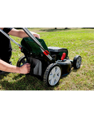Газонокосарка акумуляторна Metabo RM 36-18 LTX BL 46 с АКБ і ЗП (601606650)