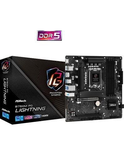 Материнская плата ASRock B760M PG Lightning (90-MXBM20-A0UAYZ)