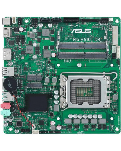 Материнська плата ASUS Pro H610T D4-CSM (90MB1AM0-M0EAYC)