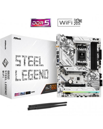Материнська плата ASRock B650 Steel Legend WIFI (4710483944598)