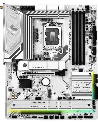 Материнська плата ASRock B860 Steel Legend WiFi (4711581490123)