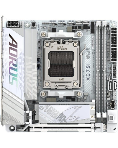 Материнская плата GIGABYTE X870I AORUS PRO ICE (4719331866112)