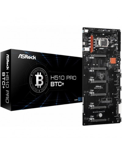 Материнська плата ASRock H510 Pro BTC+ (4710483935220)