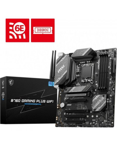 Материнська плата MSI B760 GAMING PLUS WIFI (4711377086561)