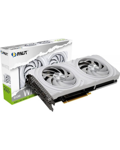 Відеокарта Palit GeForce RTX 4060 Ti White 8GB (NE6406T019P1-1048L)