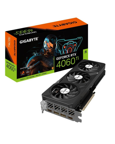 Відеокарта GIGABYTE GeForce RTX­­ 4060 Ti GAMING OC 16G (GV-N406TGAMING OC-16GD)