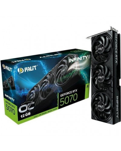 Відеокарта Palit GeForce RTX 5070 Infinity 3 OC (NE75070S19K9-GB2050S)
