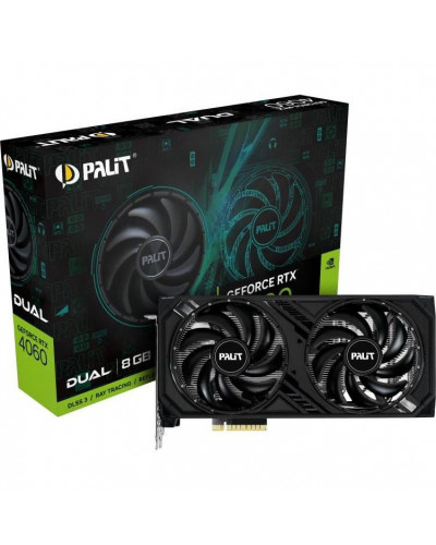 Відеокарта Palit GeForce RTX 4060 Dual (NE64060019P1-1070D)