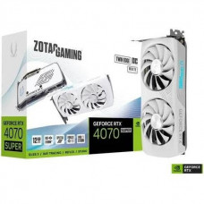 Відеокарта Zotac GAMING GeForce RTX 4070 SUPER TWIN EDGE OC WHITE Edition (ZT-D40720Q-10M)