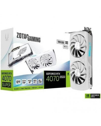 Відеокарта Zotac GAMING GeForce RTX 4070 SUPER TWIN EDGE OC WHITE Edition (ZT-D40720Q-10M)