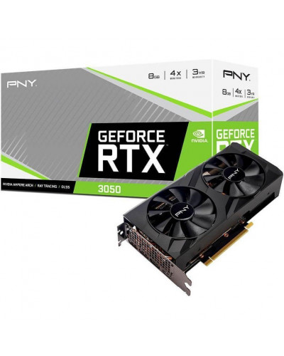 Відеокарта PNY GeForce RTX 3050 VERTO (VCG30508DFBPB1)