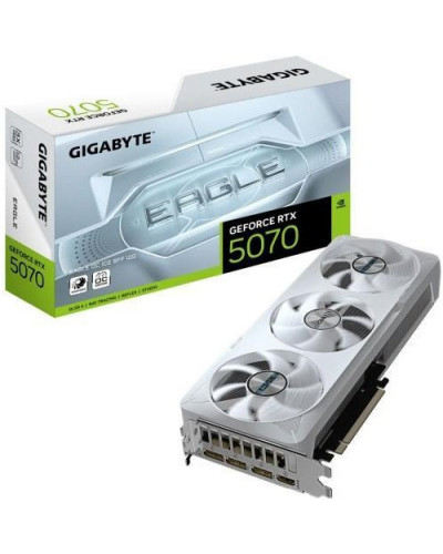 Відеокарта GIGABYTE GeForce RTX 5070 EAGLE OC ICE SFF 12G (GV-N5070EAGLEOC ICE-12GD)
