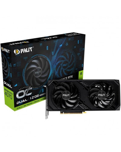 Відеокарта Palit GeForce RTX 4070 12GB Dual OC (NE64070S19K9-1048D)