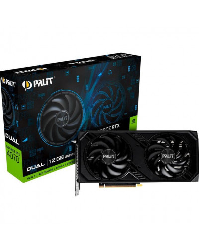 Відеокарта Palit GeForce RTX 4070 Dual (NE64070019K9-1048D)