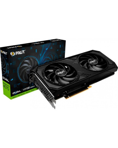 Відеокарта Palit GeForce RTX 4070 Dual (NE64070019K9-1048D)