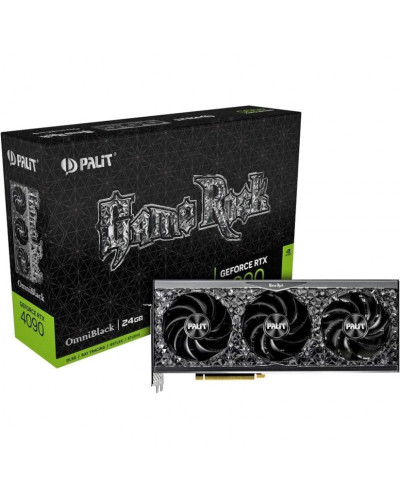 Відеокарта Palit GeForce RTX 4090 GameRock OmniBlack (NED4090019SB-1020Q)